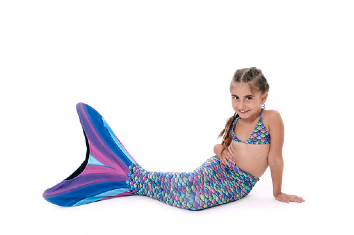 Traje de baño hotsell cola de sirena